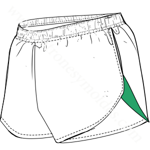 Fashion sewing patterns for MEN Shorts Runing Short 9102